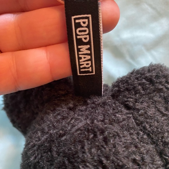 Disney Mickey Mouse Plush Keychain - Popmart Black and Orange open box - Picture 6 of 9